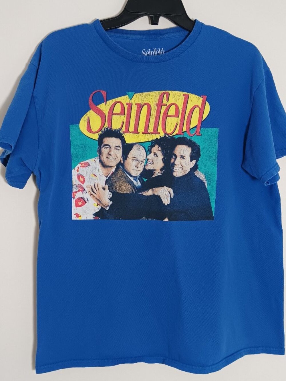 Seinfeld graphic Tshirt mens blue TV show